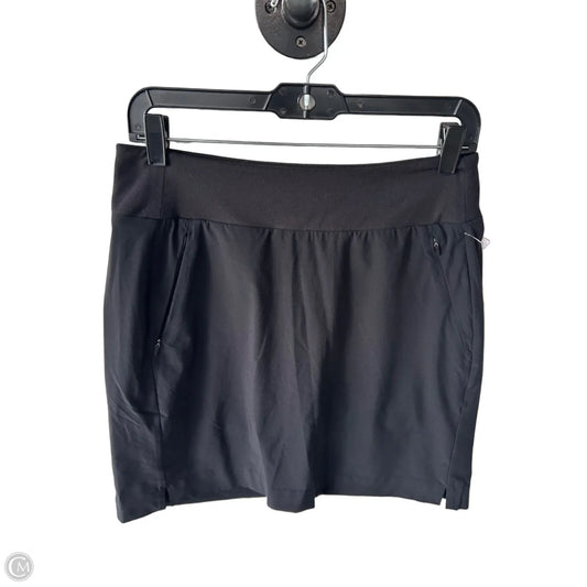 Athletic Skort By Athleta In Black, Size: 6