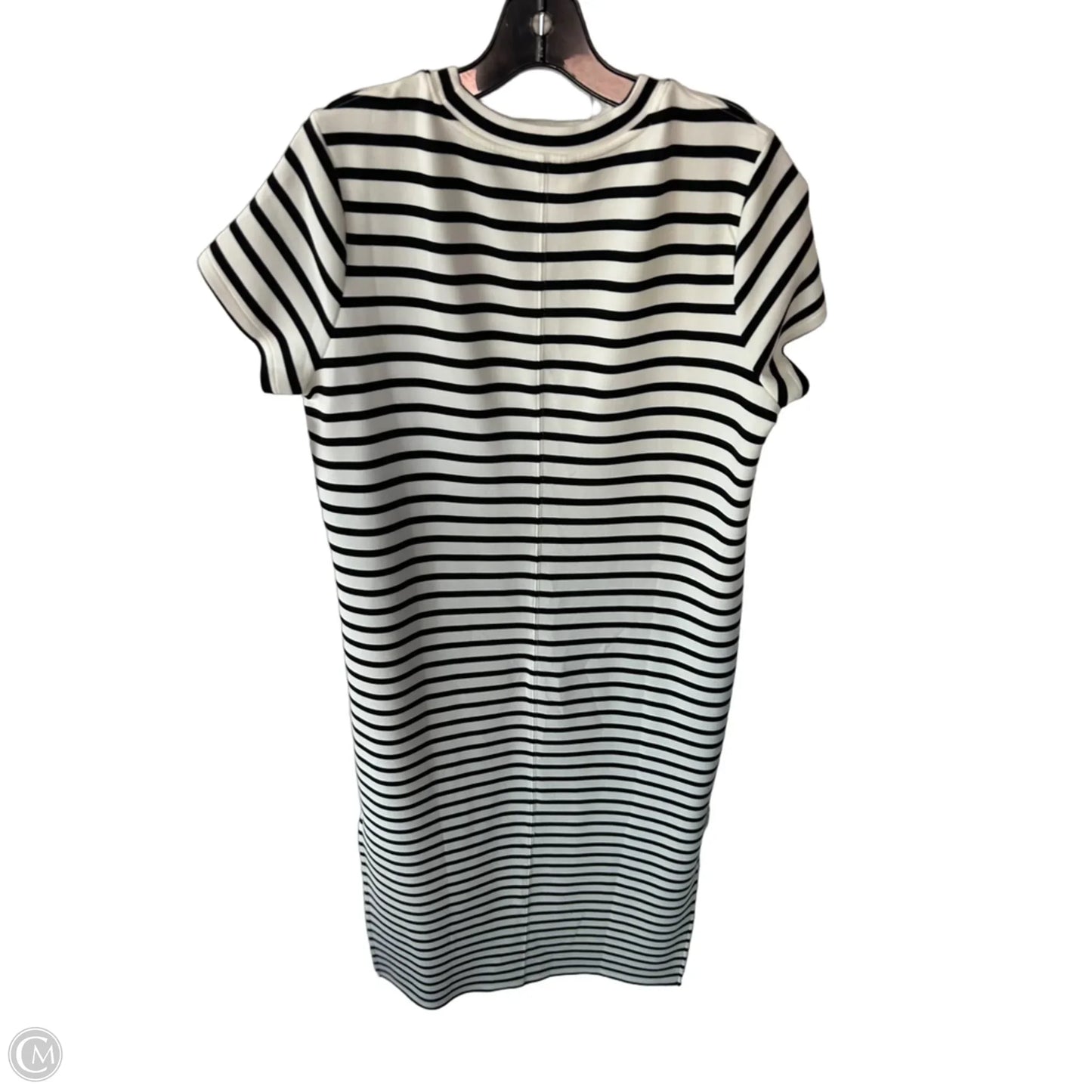 Dress Casual Maxi By Spanx In Black & Cream, Size: L