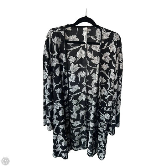 Kimono By Ny Collection In Black & White, Size: 3x