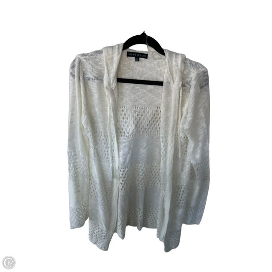 Sweater Cardigan By Love Ellie In Cream, Size: M