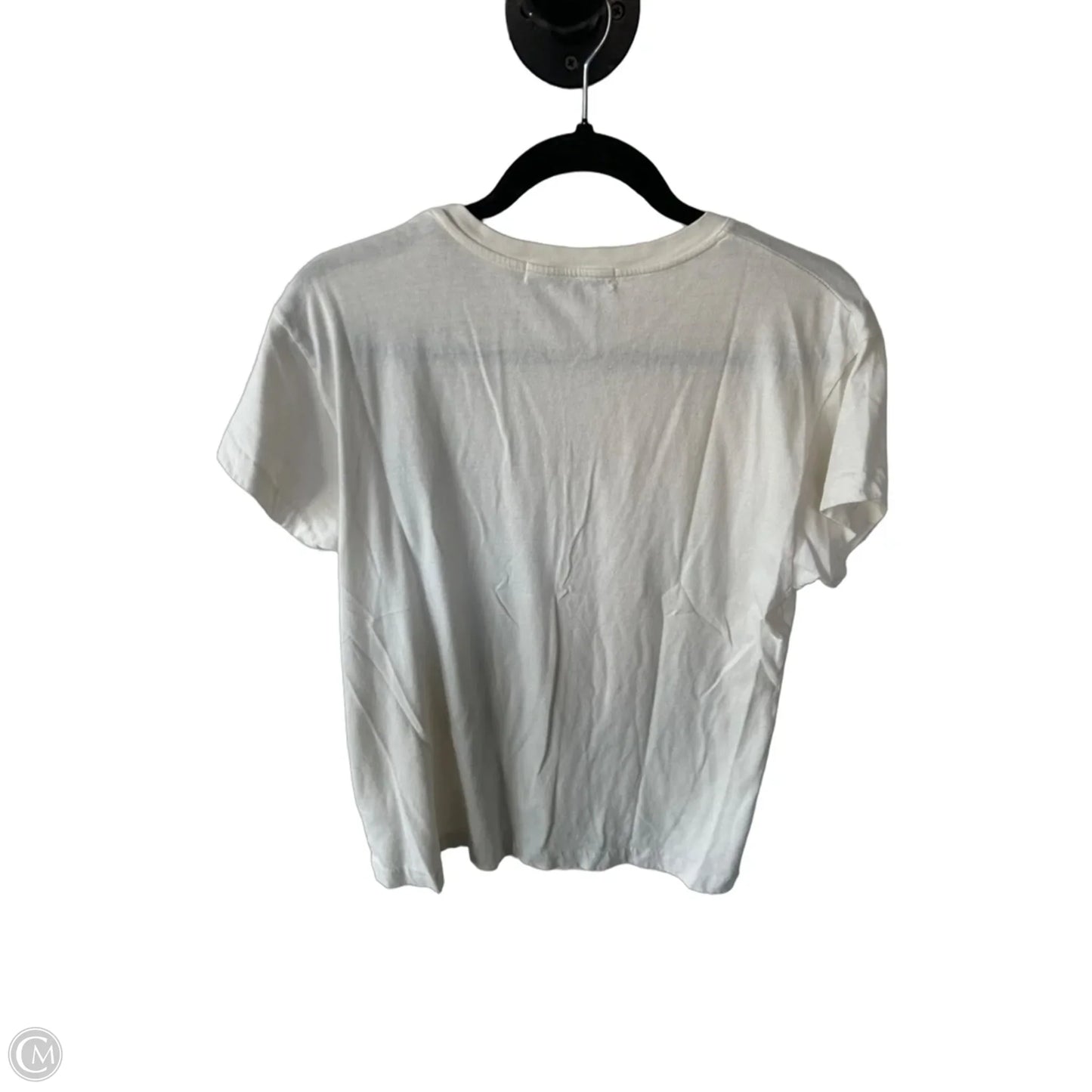 Top Short Sleeve Basic By Daydreamer In Cream, Size: S