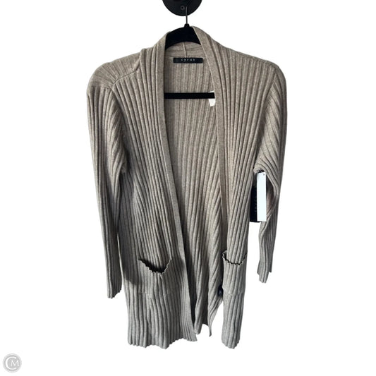 Sweater Cardigan By Cyrus In Tan, Size: M