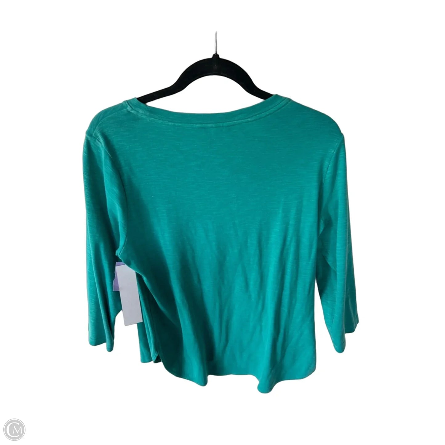 Top Long Sleeve By Tommy Bahama In TEAL, Size: L