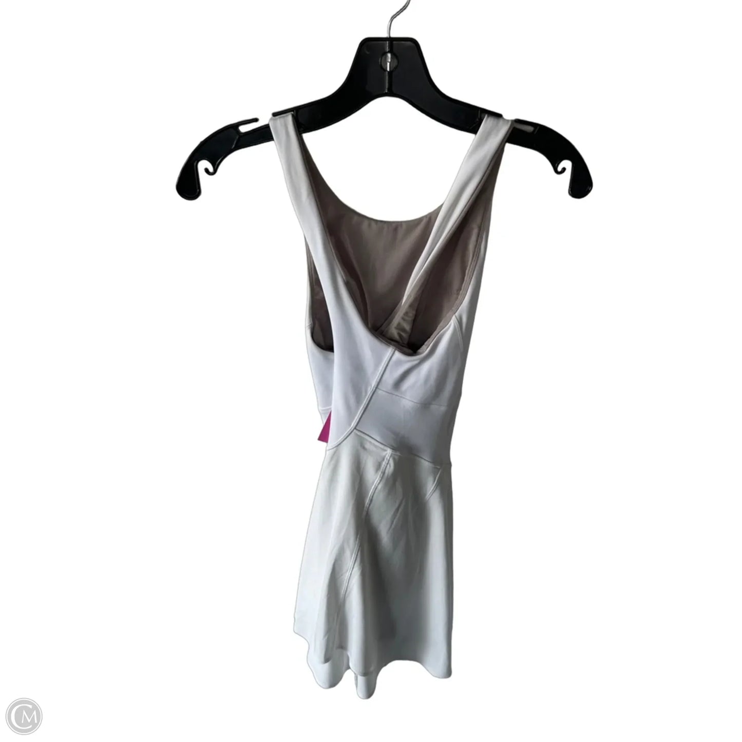 Athletic Dress By Lululemon In White, Size: S