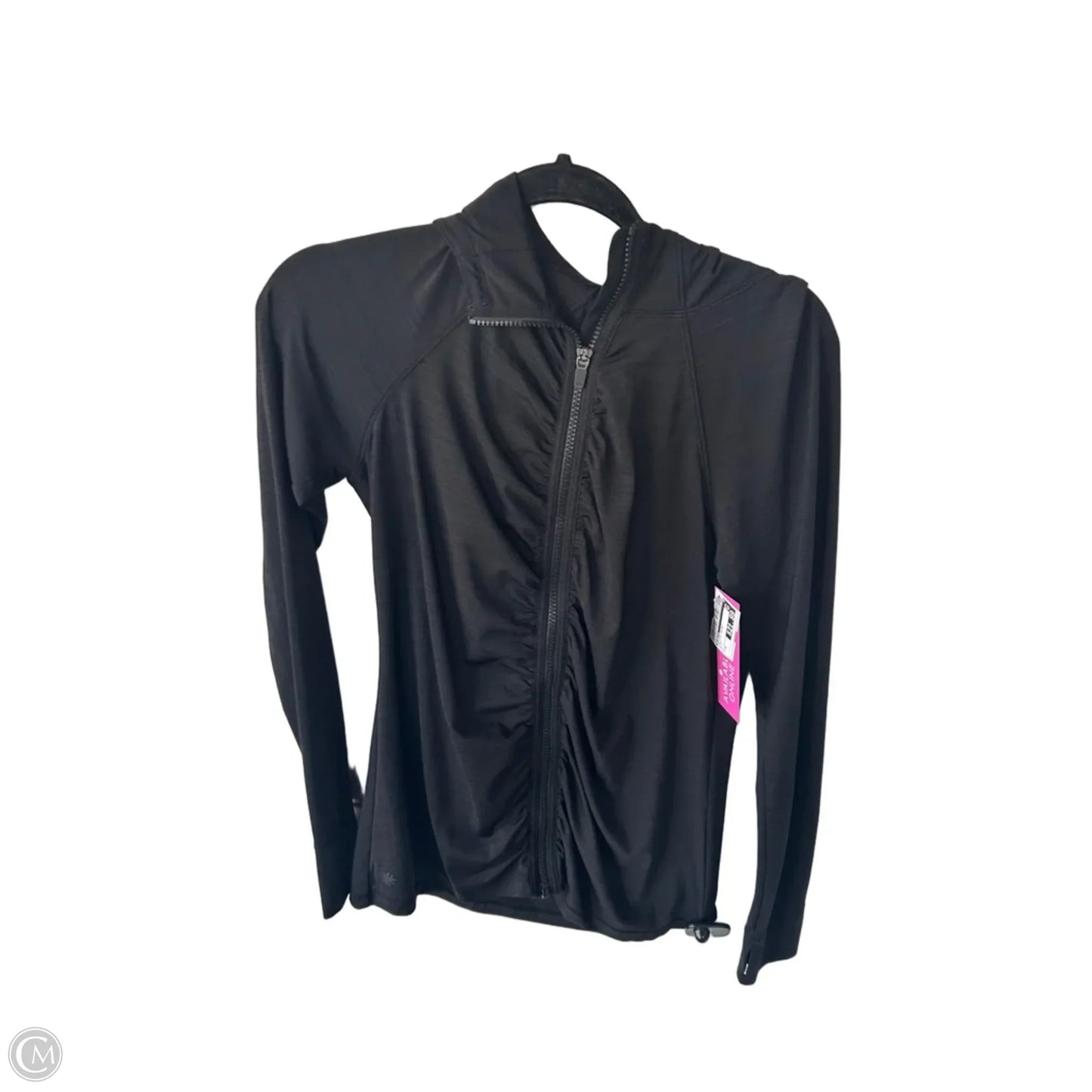 Athletic Jacket By Athleta In Black, Size: M