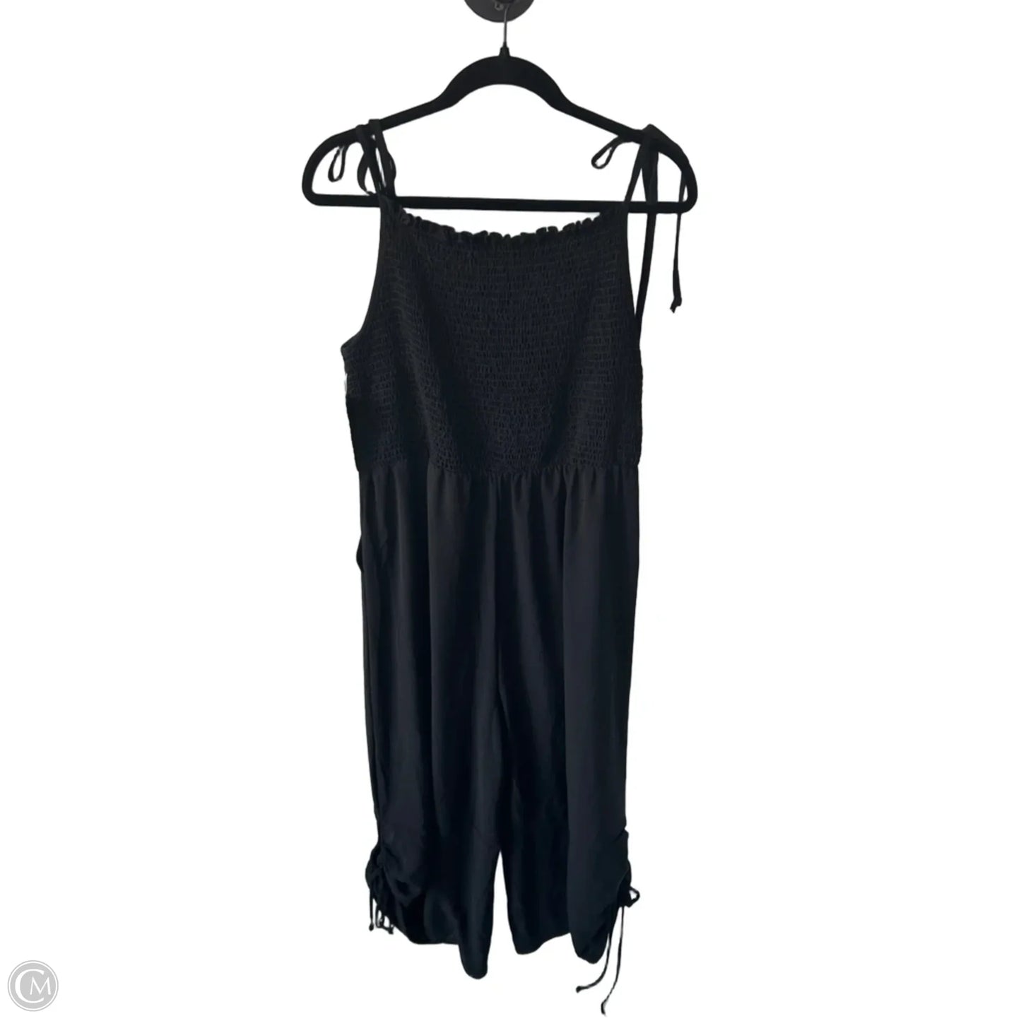 Jumpsuit By Chicsoul In Black, Size: 1x