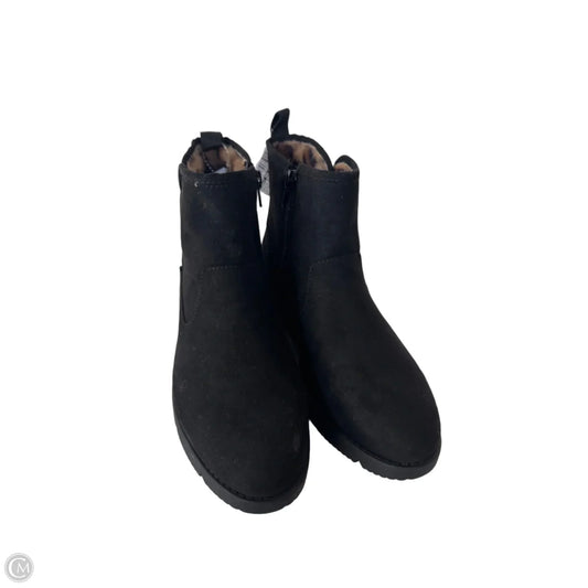 Boots Ankle Flats By Kelly And Katie In Black, Size: 6