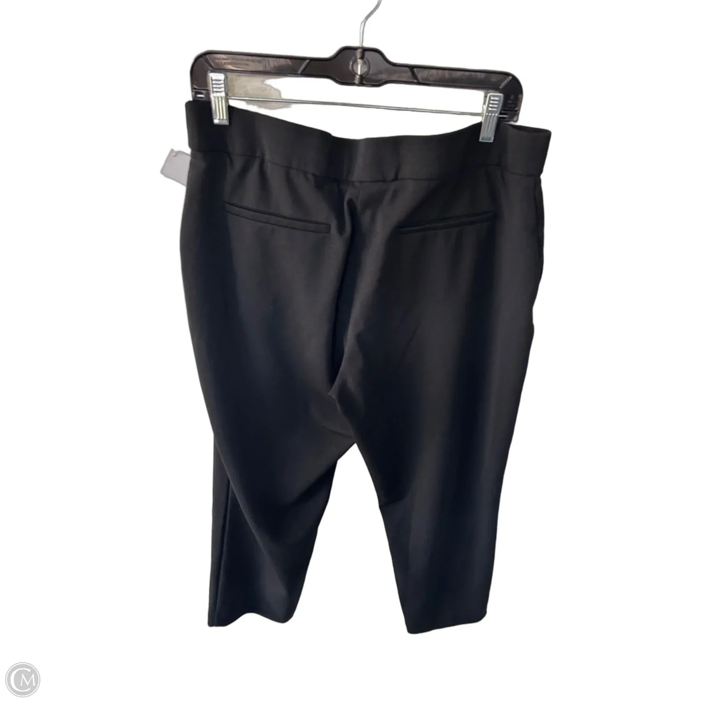 Pants Cropped By Hilary Radley In Black, Size: 12
