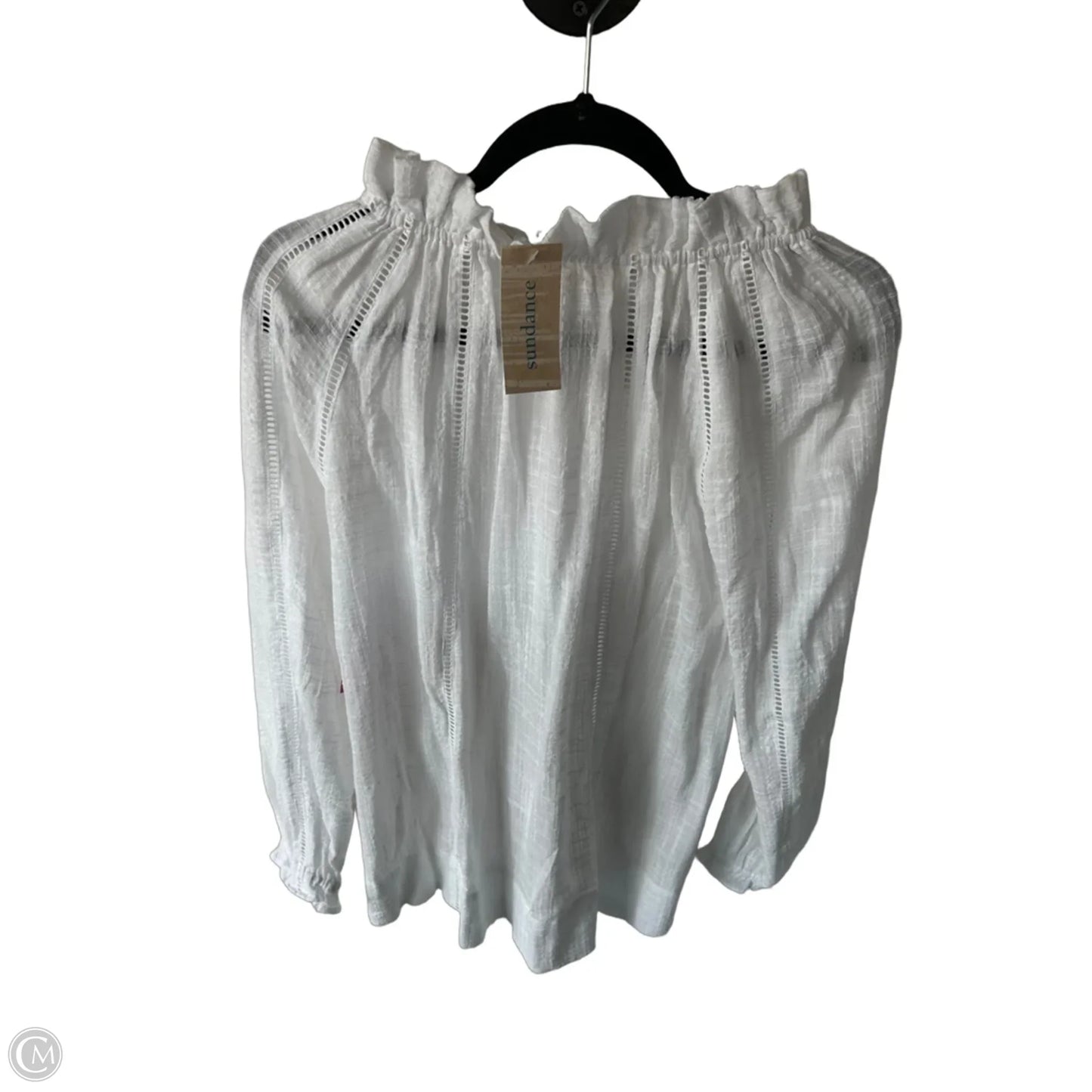 Top Long Sleeve By Sundance In White, Size: S