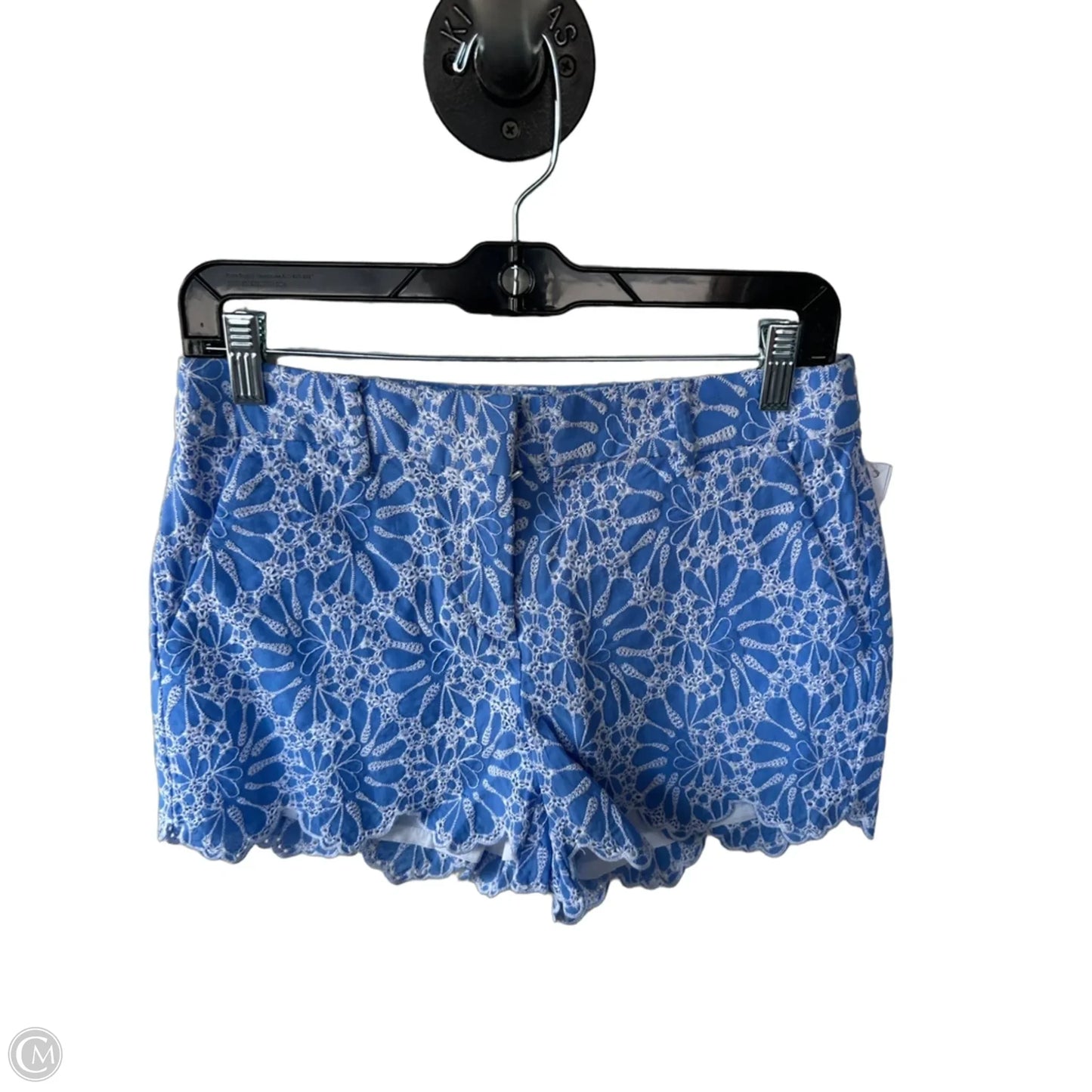 Shorts By Loft In Blue & White, Size: 0