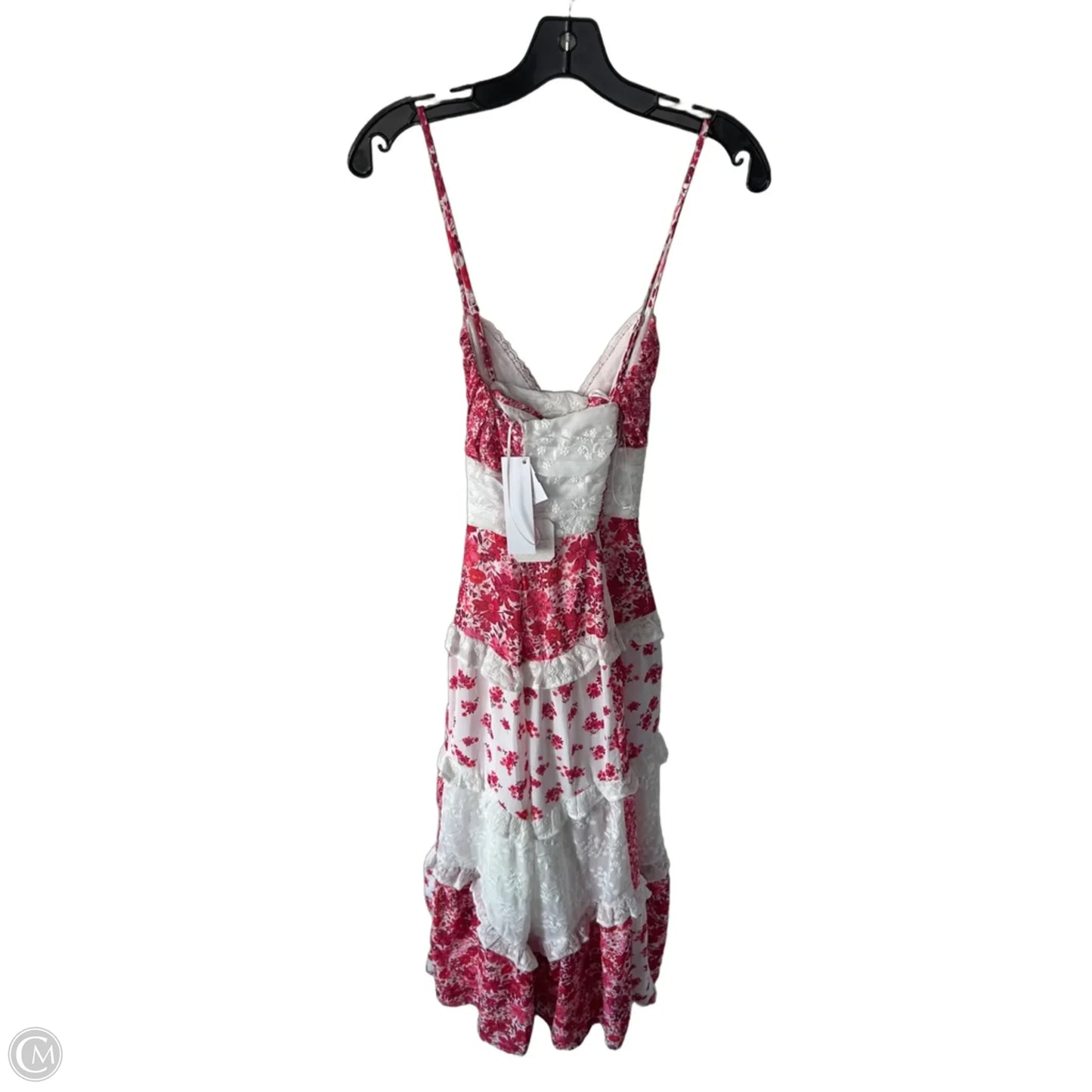 Dress Party Long By Altard State In Red & White, Size: L