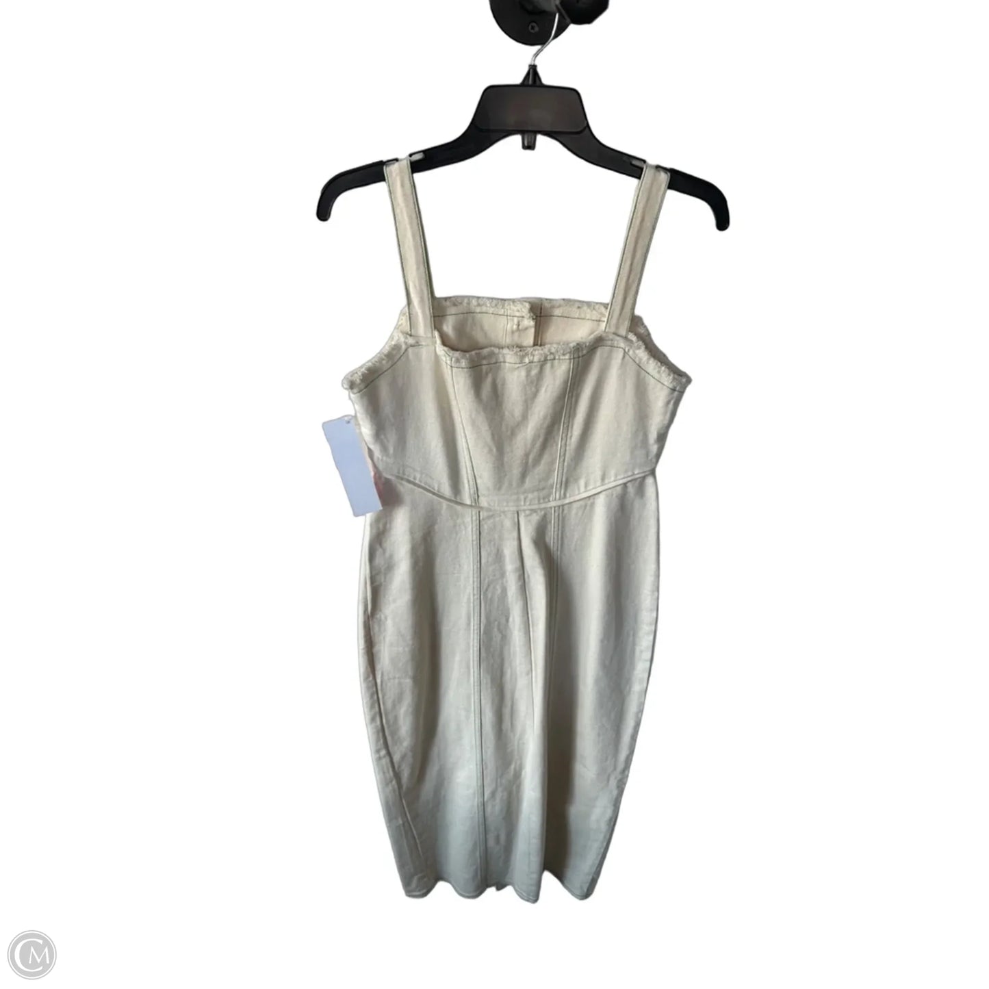 Dress Casual Midi By Clothes Mentor In Cream, Size: S
