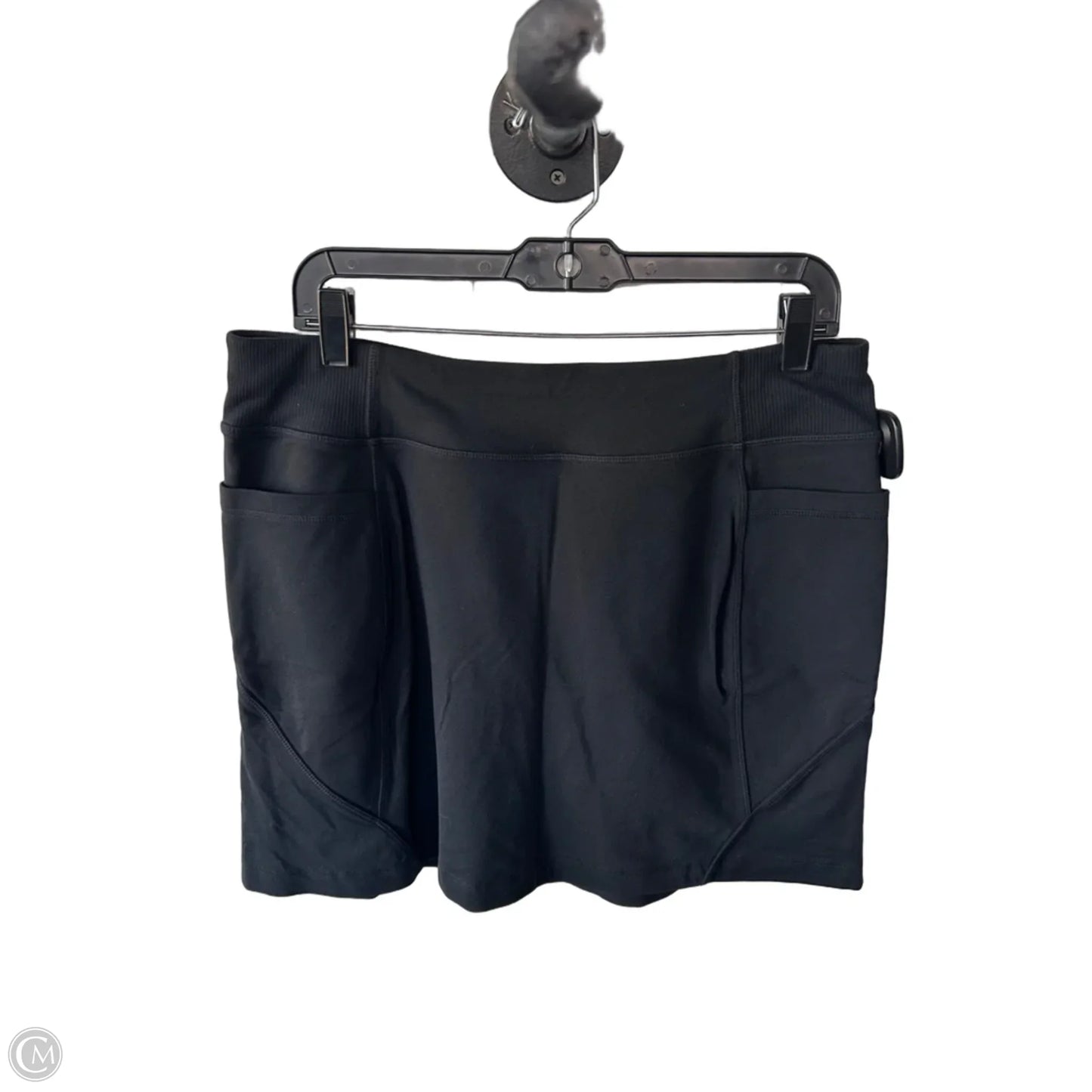 Athletic Skort By Athleta In Black, Size: 12