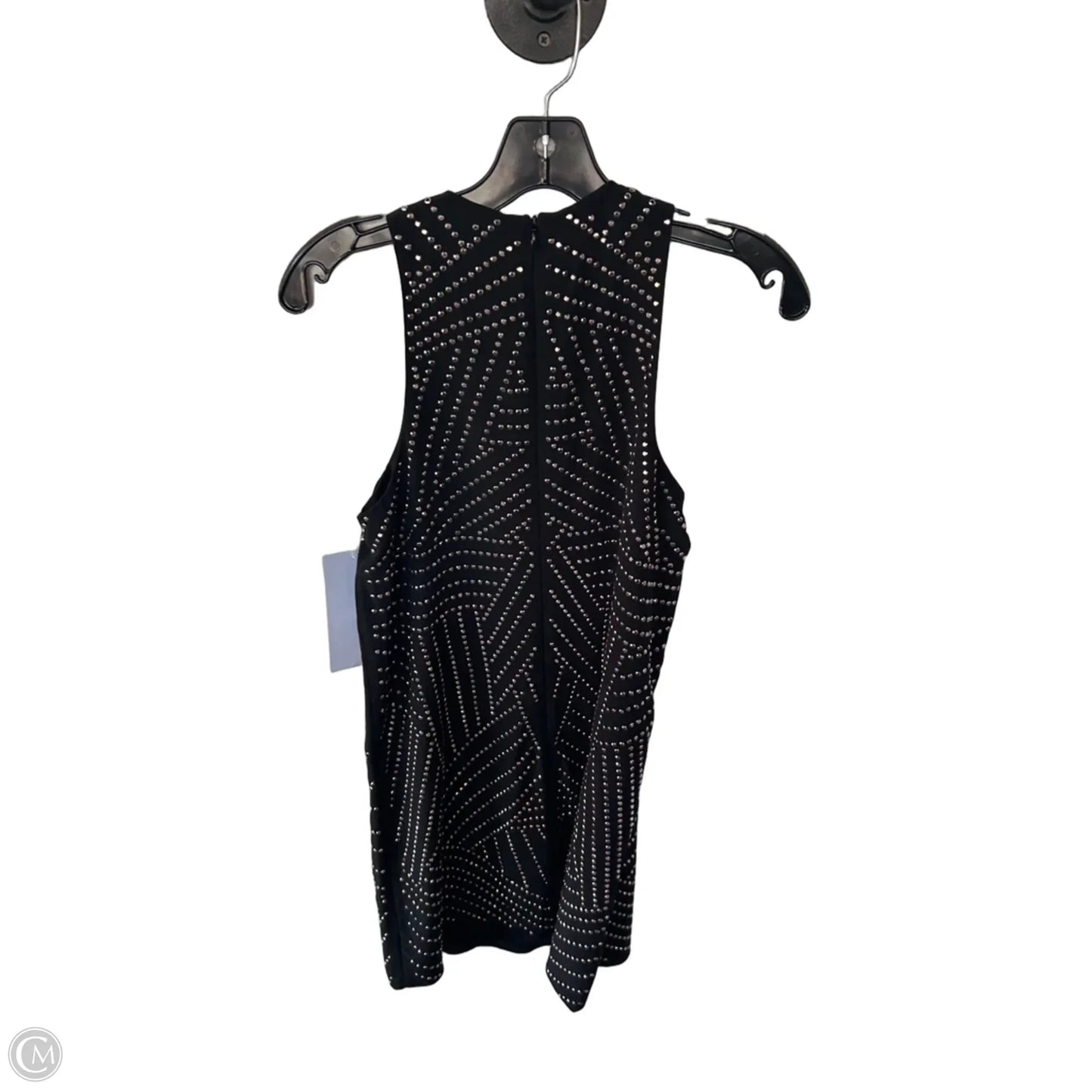 Dress Party Short By Trina Turk In Black & Silver, Size: Xs