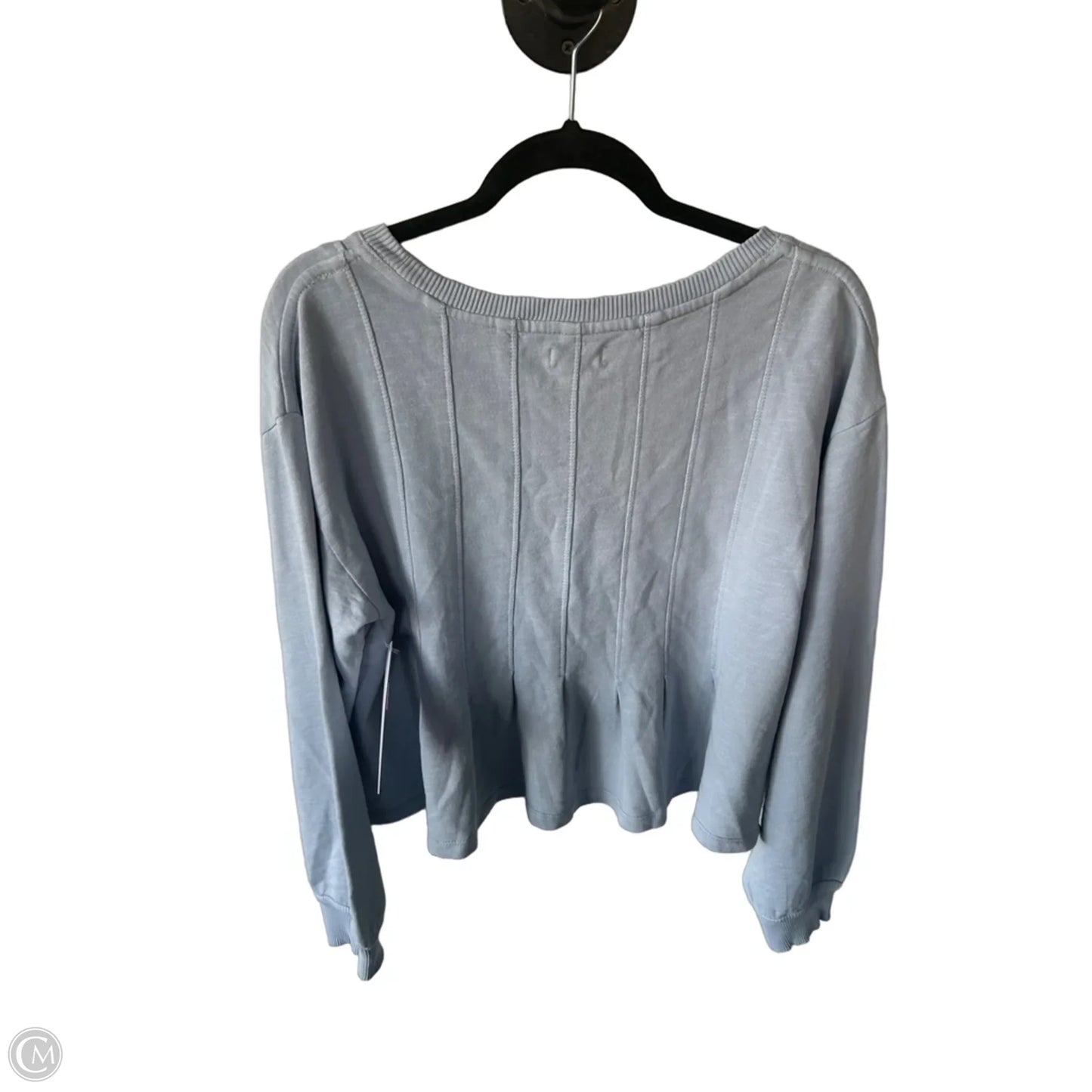 Sweatshirt Crewneck By Pilcro In Blue, Size: L
