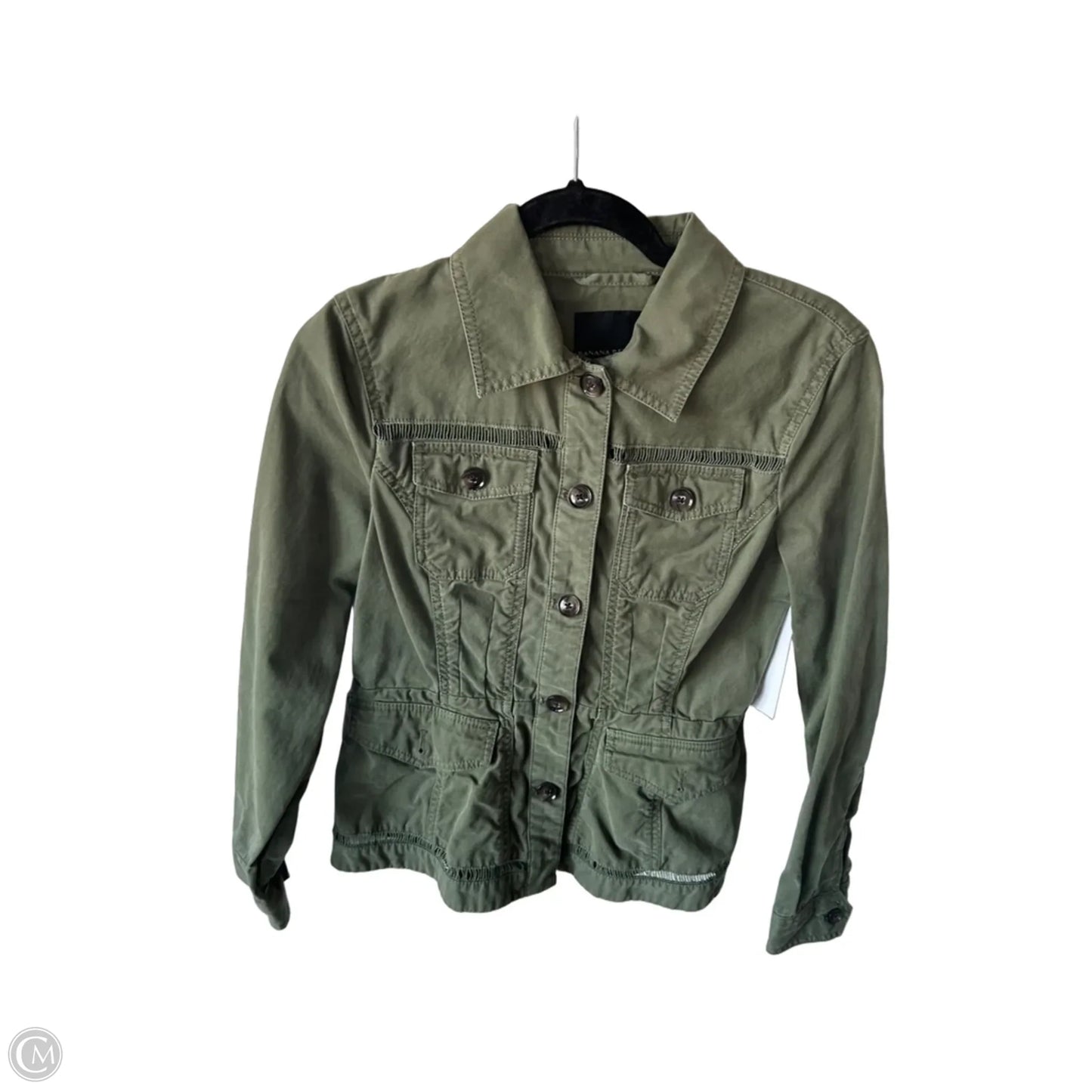 Jacket Other By Banana Republic In Green, Size: Xs