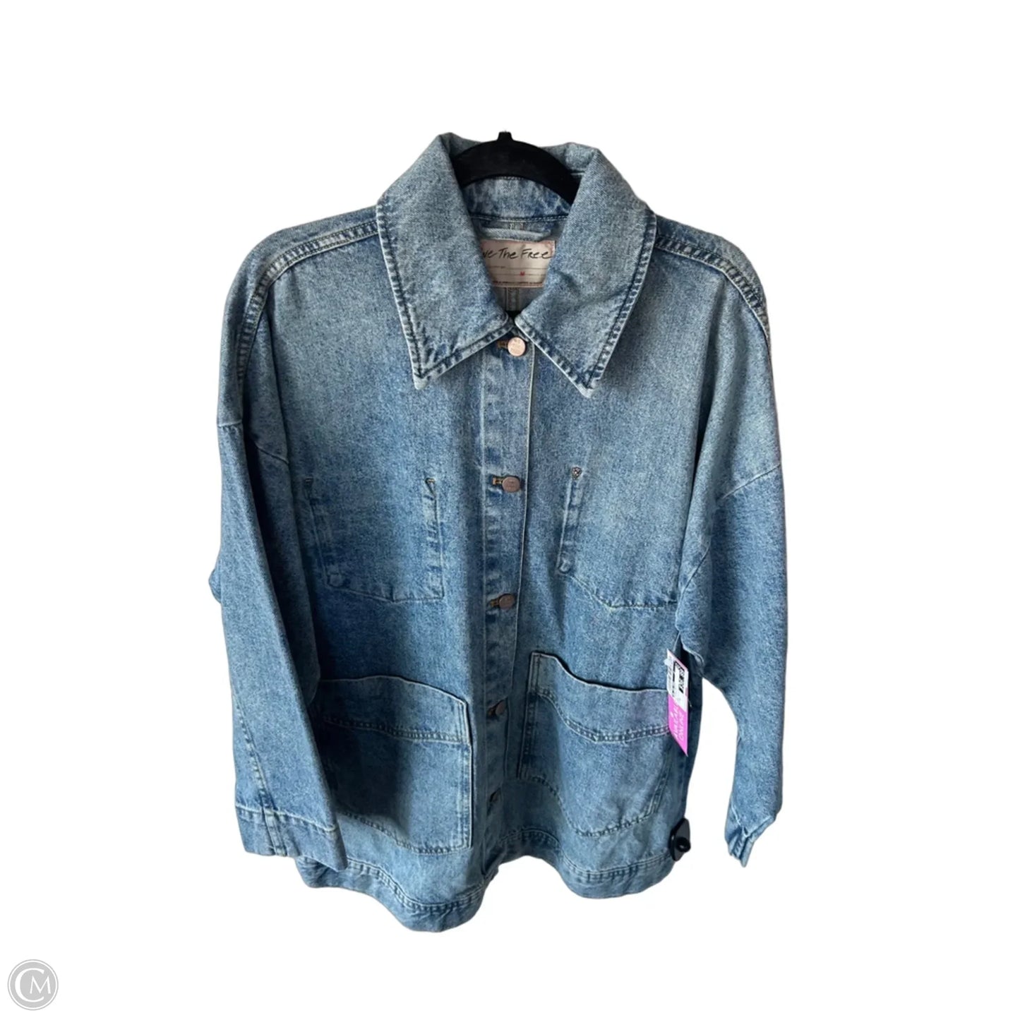 Jacket Denim By We The Free In Blue Denim, Size: M