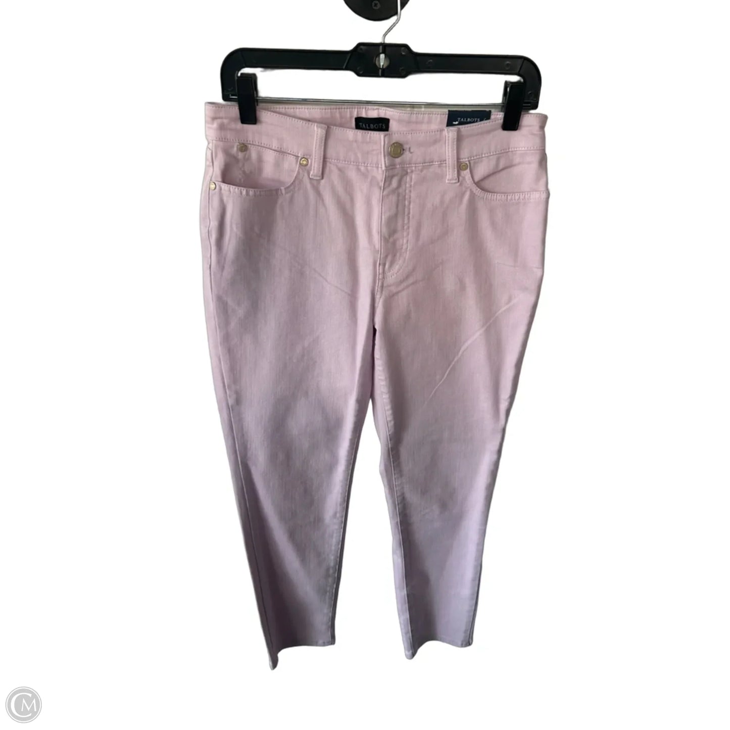 Jeans Skinny By Talbots In Purple, Size: 6p