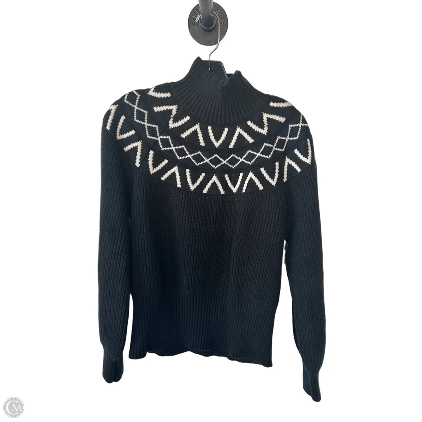Sweater By Varley In Black & Cream, Size: Xs