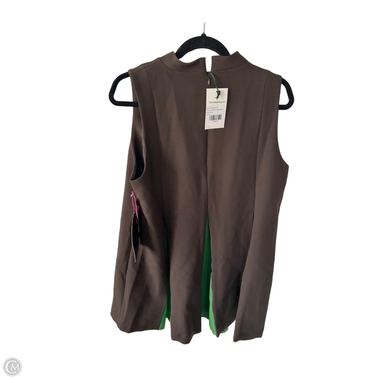 Dress Casual Short By Tuckernuck In Brown & Green, Size: Xl