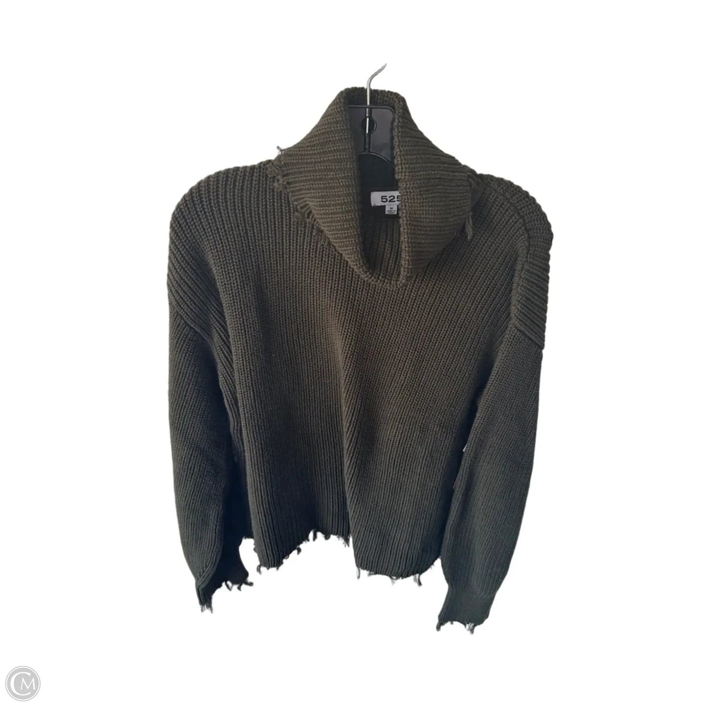 Sweater By 525 In Green, Size: M