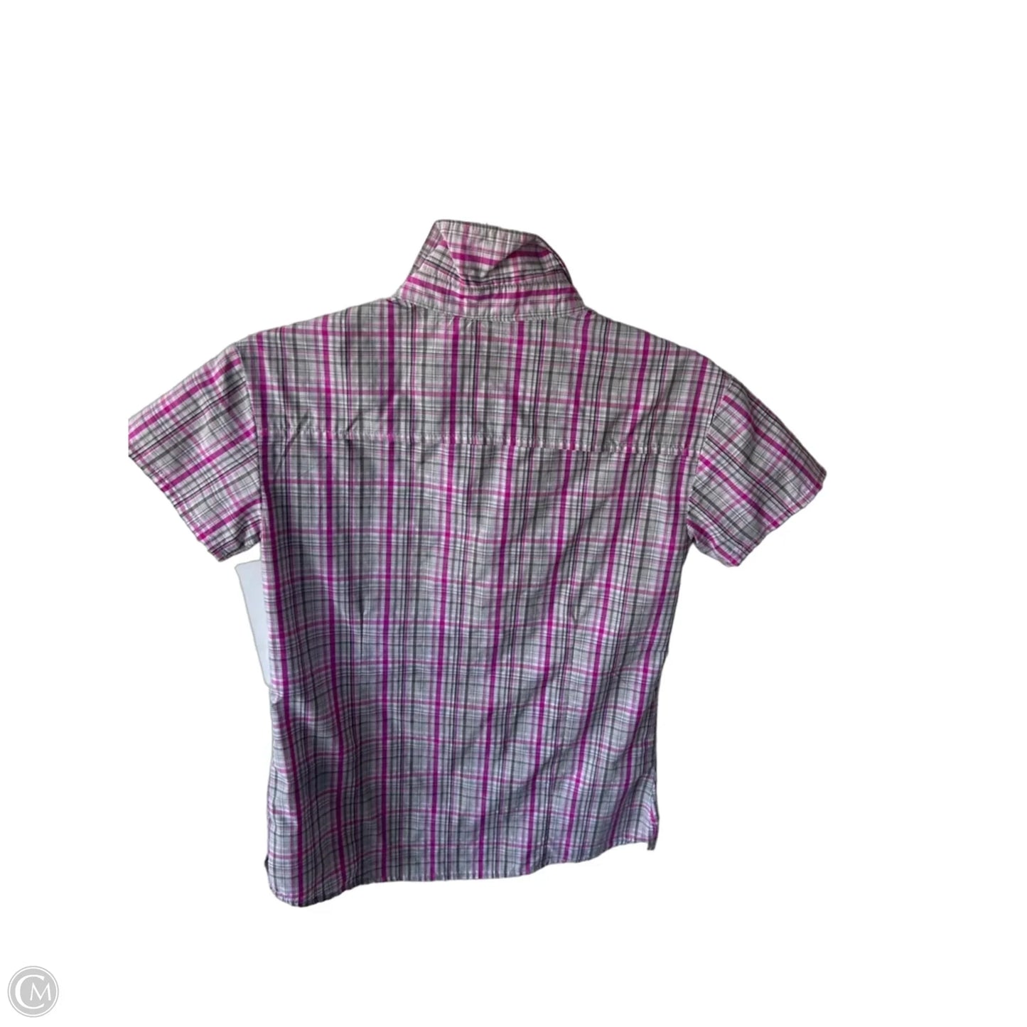 Top Short Sleeve By The North Face In Pink & White, Size: Xs