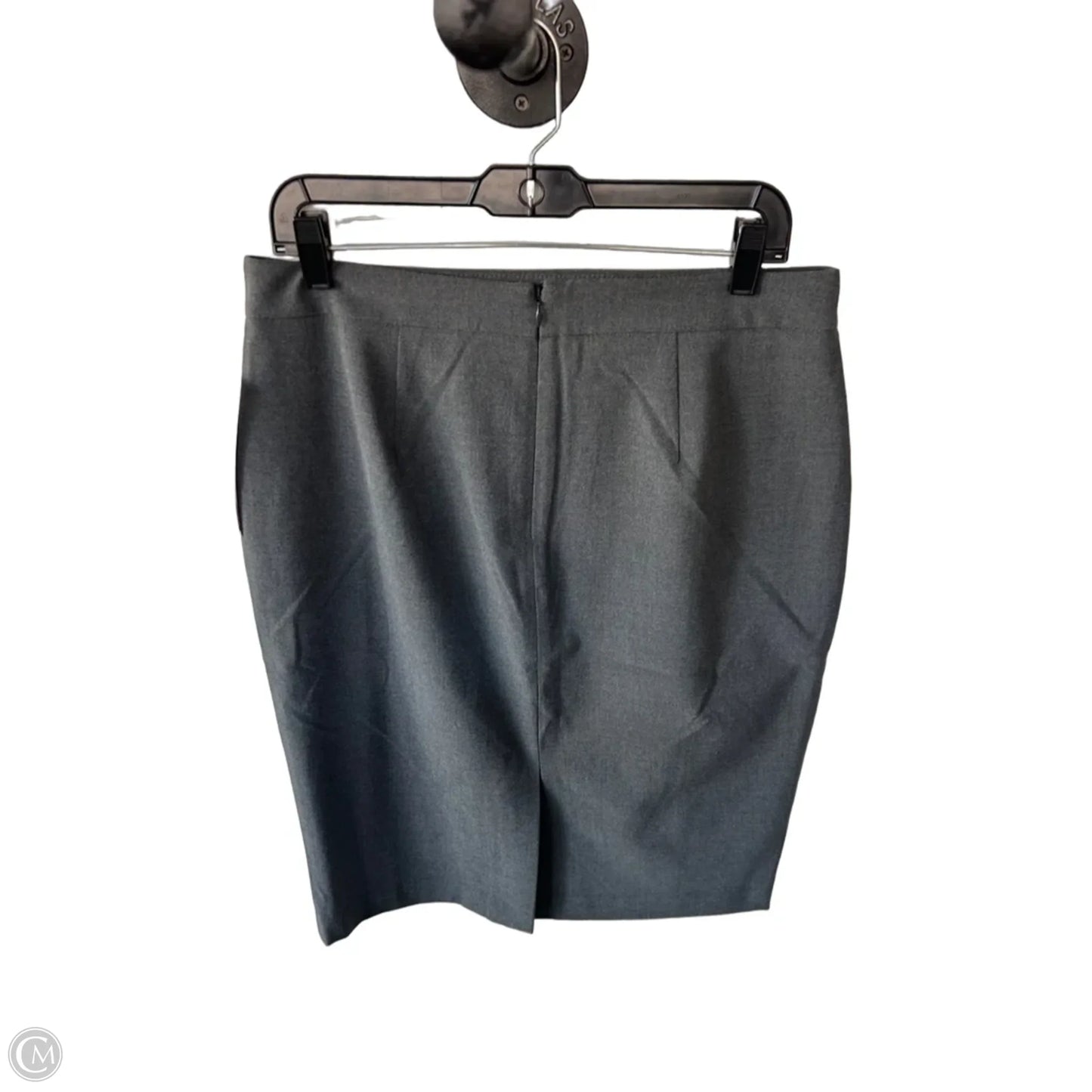Skirt Midi By Ann Taylor In Grey, Size: 10