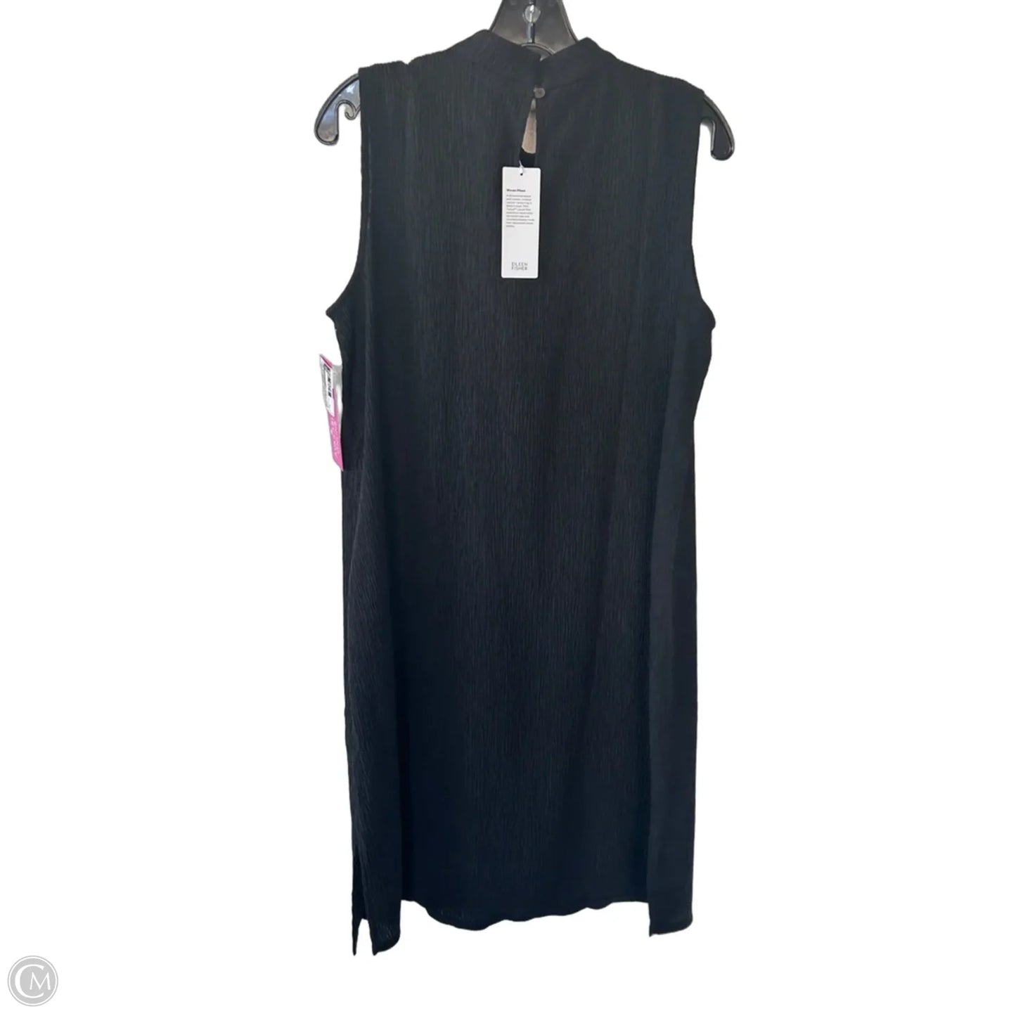 Dress Casual Midi By Eileen Fisher In Black, Size: M