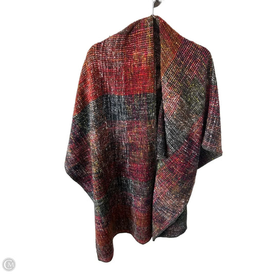 Shawl By Cmc In Black & Red, Size: Osfm