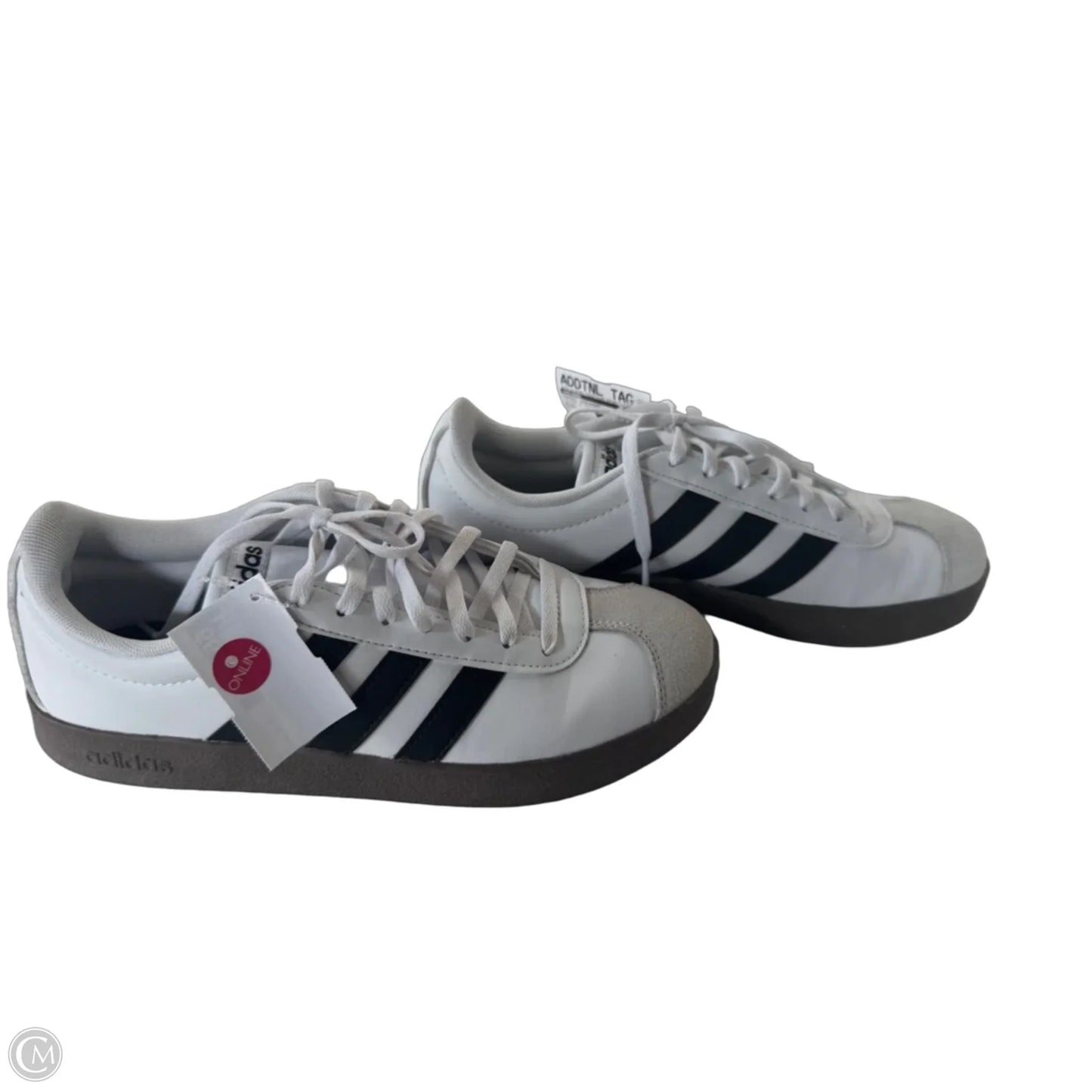 Shoes Sneakers By Adidas In Black & White, Size: 8.5