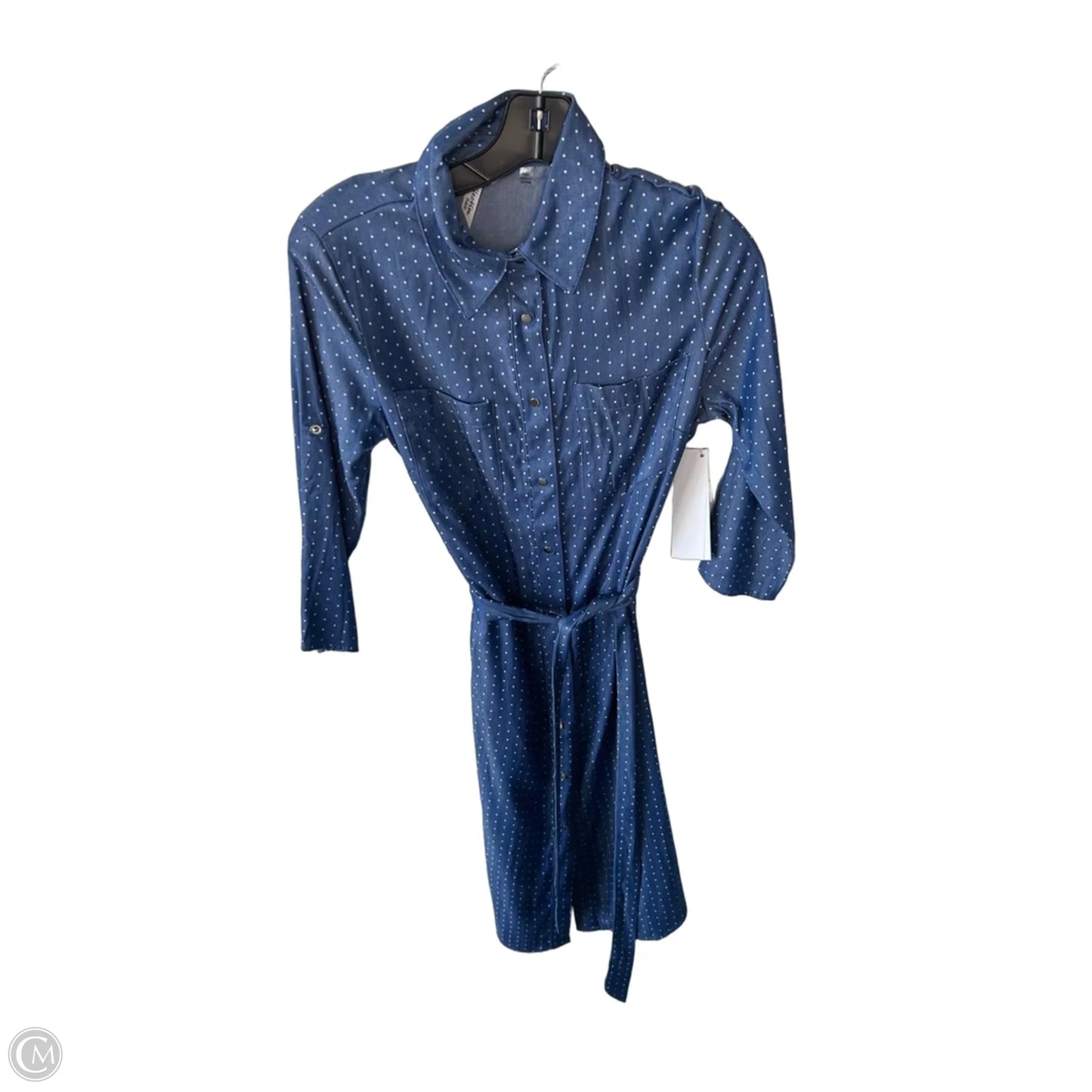 Dress Work By Ny Collection In Blue & White, Size: Mp