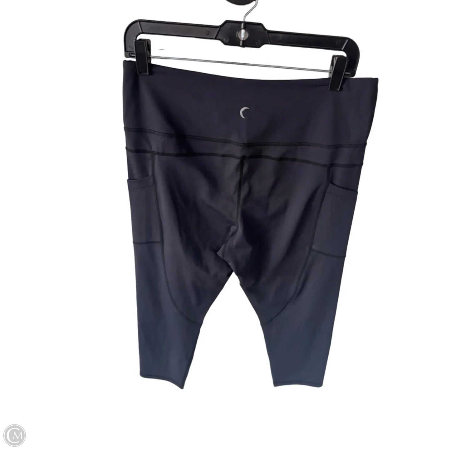 Athletic Capris By Zyia In Black, Size: 14