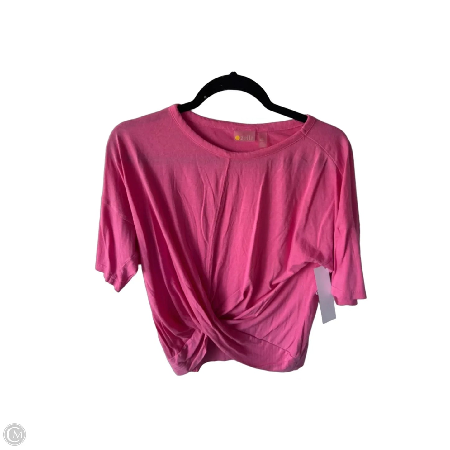 Athletic Top Short Sleeve By Zella In Pink, Size: Xs