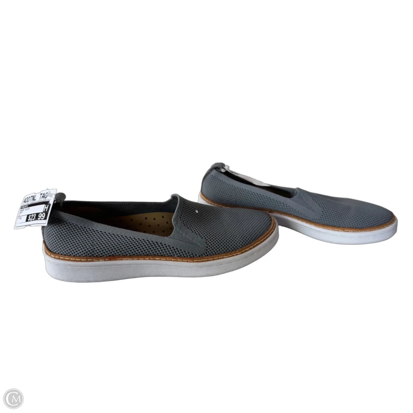 Shoes Flats By Talbots In Grey, Size: 5