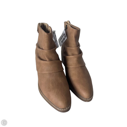 Boots Ankle Heels By Blowfish In Tan, Size: 7
