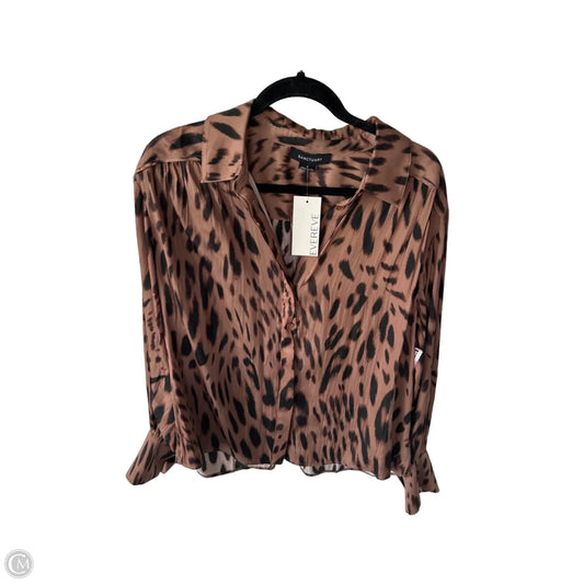 Top Long Sleeve By Sanctuary In Brown, Size: S