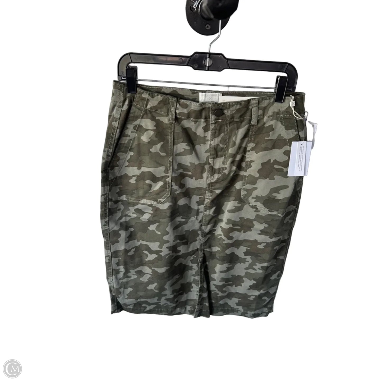 Skirt Midi By Caslon In Green, Size: 8