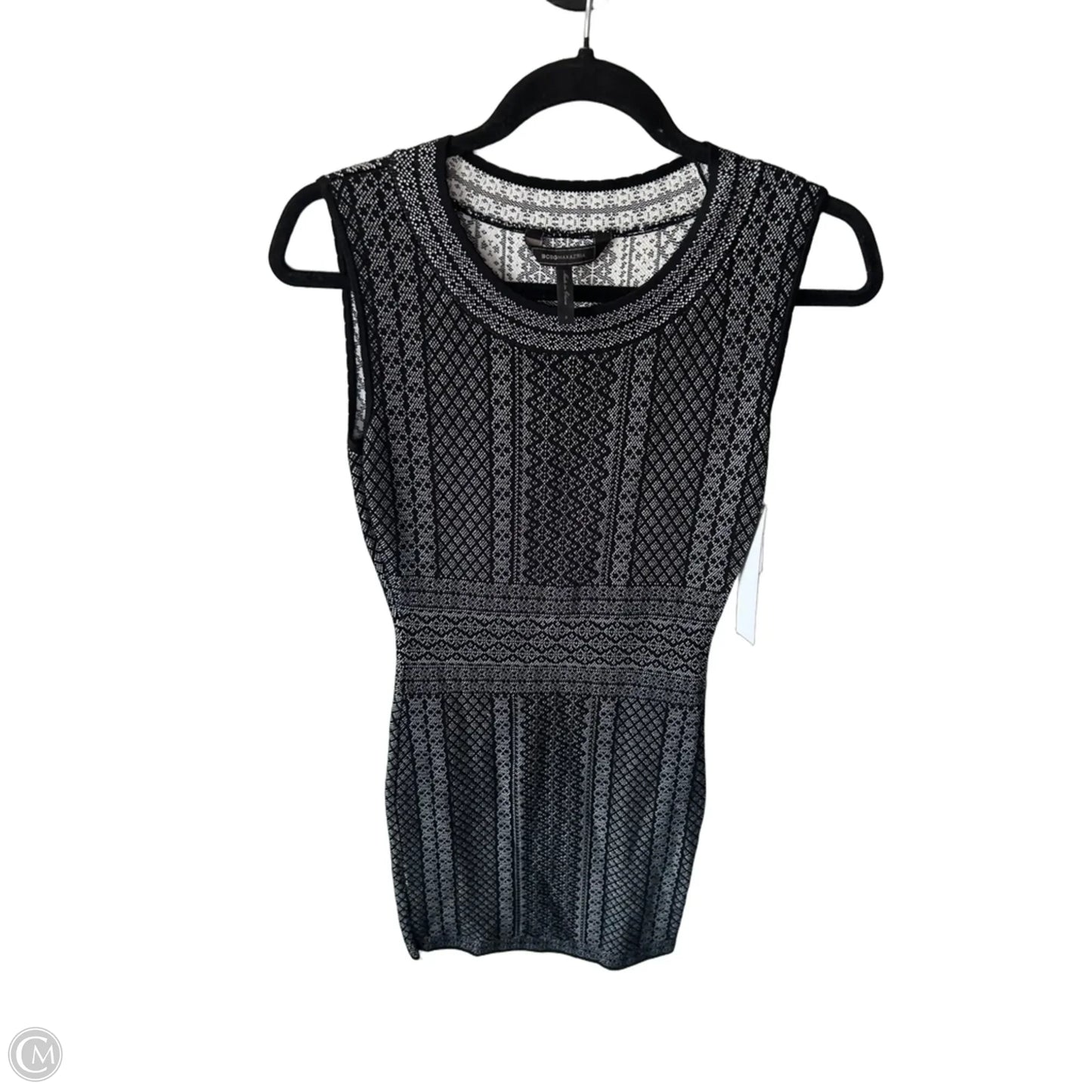 Dress Work By Bcbgmaxazria In Black & White, Size: S