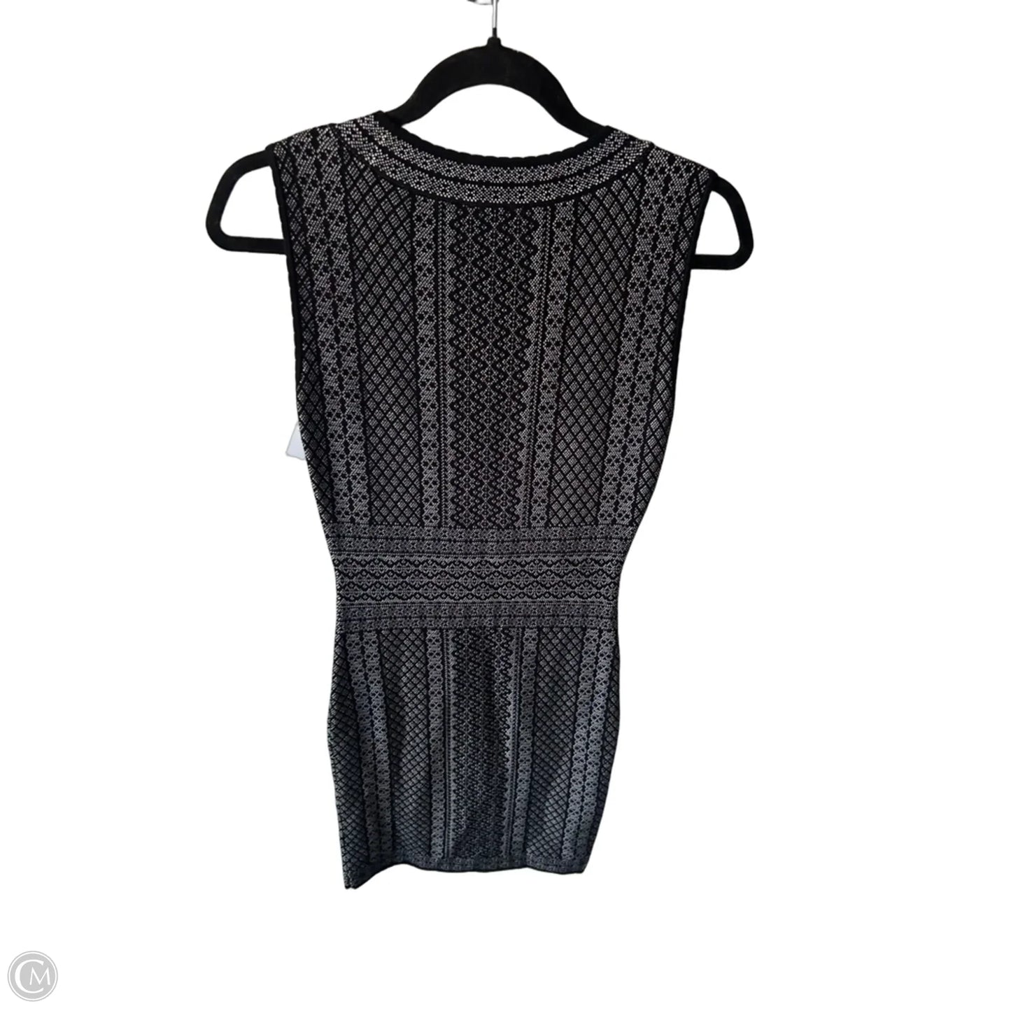 Dress Work By Bcbgmaxazria In Black & White, Size: S