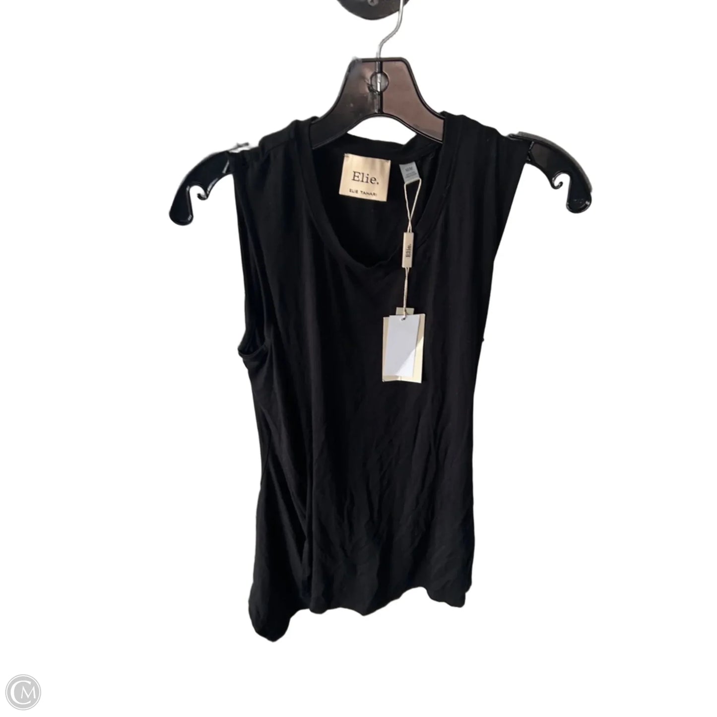 Top Sleeveless By Elie Tahari In Black, Size: M