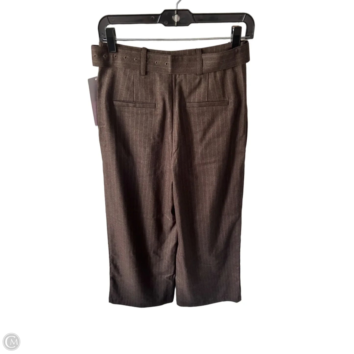 Pants Wide Leg By Commense In Brown, Size: 0