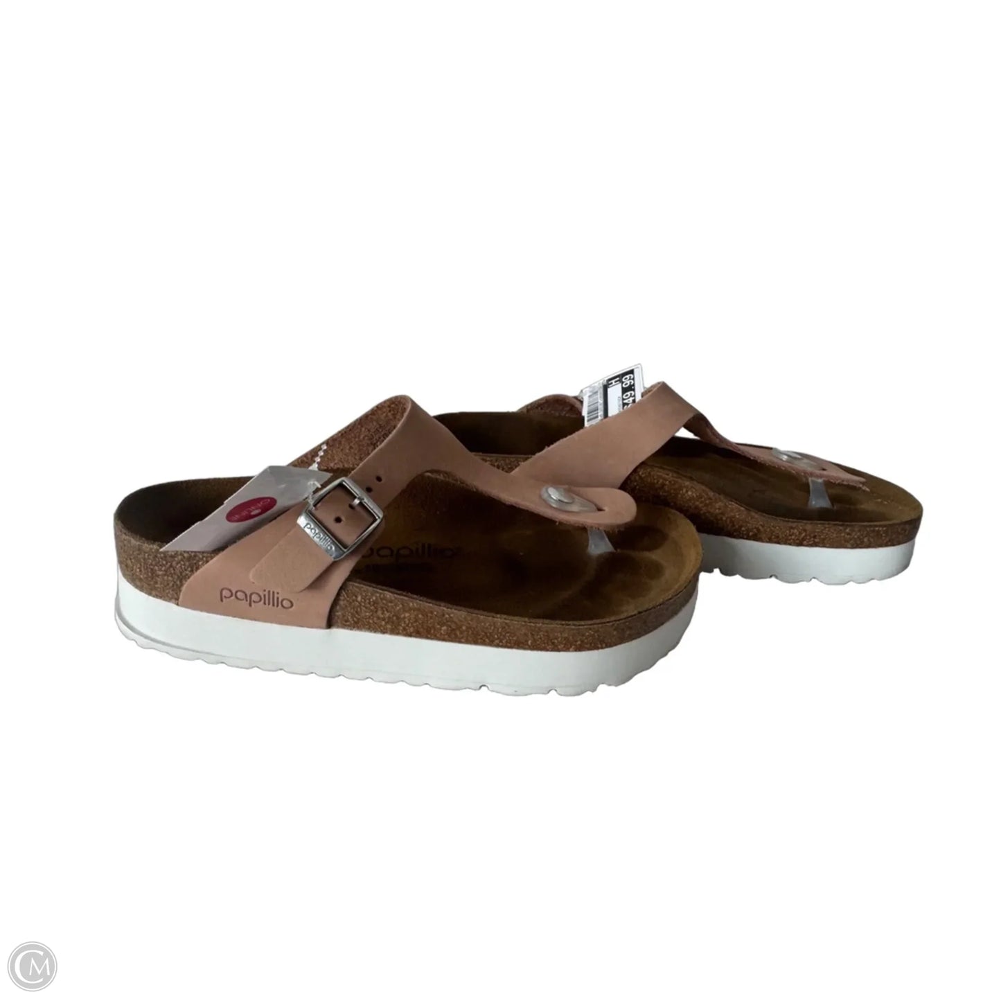 Sandals Flats By Papillio In Peach, Size: 7.5
