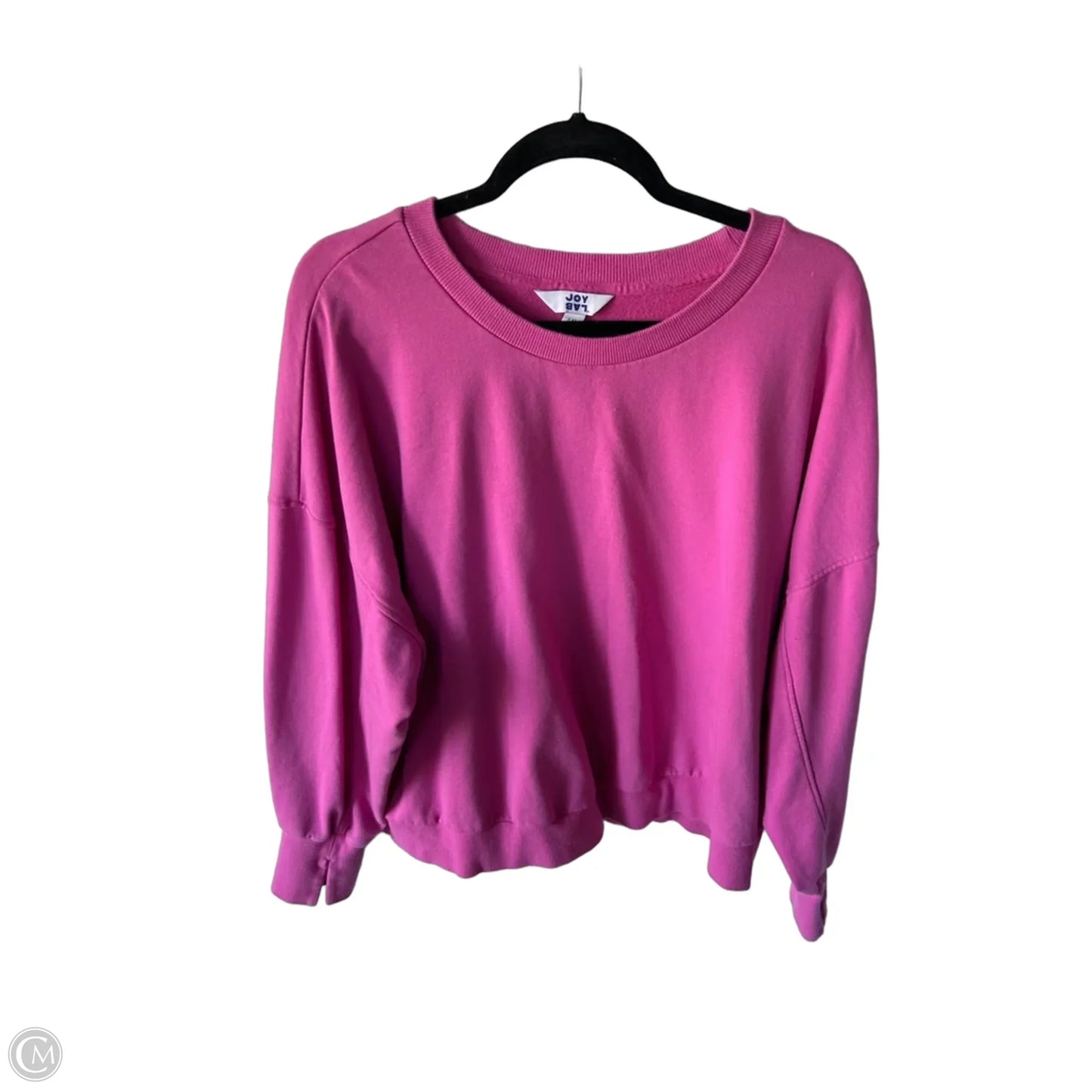 Athletic Sweatshirt Crewneck By Joy Lab In Pink, Size: Xxl