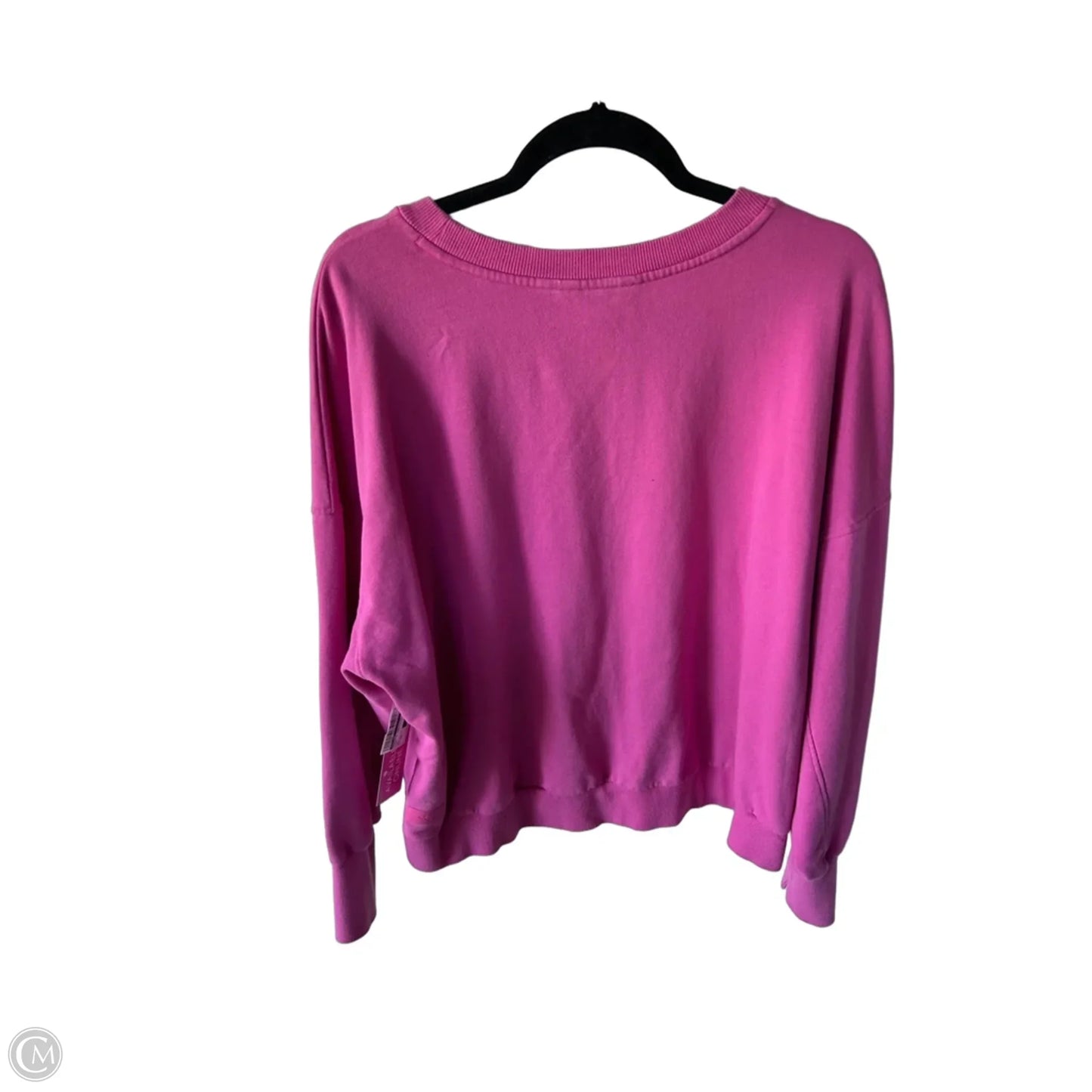 Athletic Sweatshirt Crewneck By Joy Lab In Pink, Size: Xxl