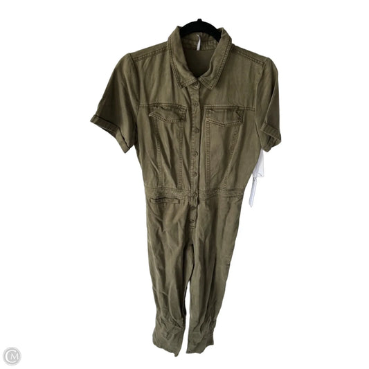Jumpsuit By Yfb In Green Denim, Size: S