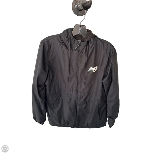 Jacket Fleece By New Balance In Black, Size: S