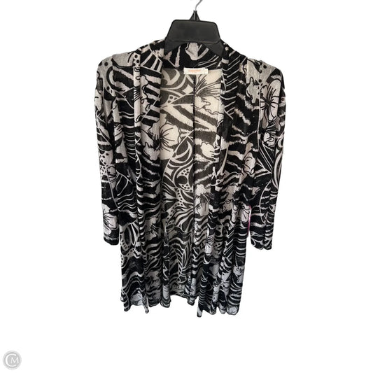 Kimono By Creation In Black & Cream, Size: Xxl