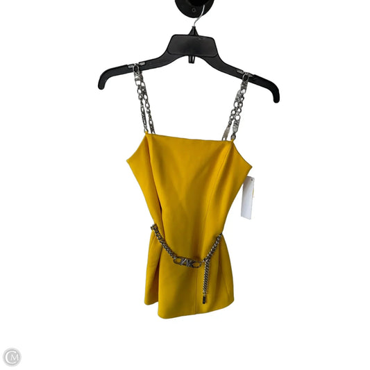 Dress Party Short By Michael By Michael Kors In Yellow, Size: Xs