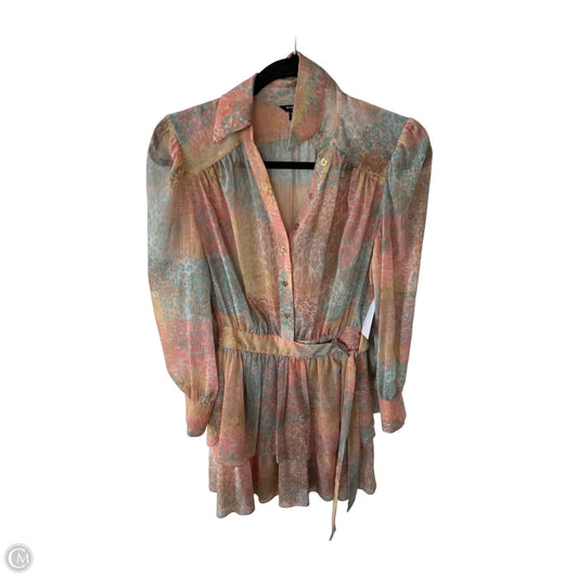 Dress Work By Marciano In Tan & Yellow, Size: Xs