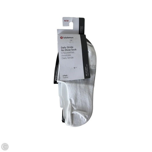 Socks By Lululemon In Black & White, Size: M